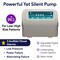 Proheal Low Air Loss / Alternating Pressure Bariatric Mattress System w/ Raised Rails 54"x80"x10"/13" PH-80080-54RR - alternate 3
